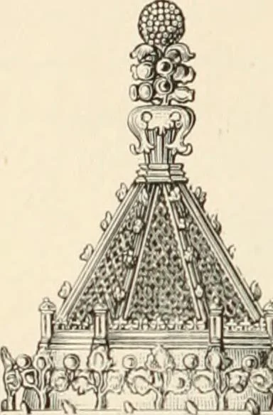 An illustration from Historic ornament : treatise on decorative art and architectural ornament, 1897, leaf 213