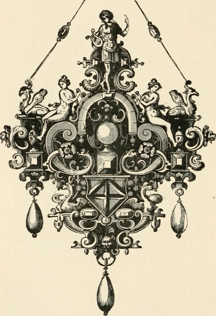 An illustration from Historic ornament : treatise on decorative art and architectural ornament, 1897, leaf 221