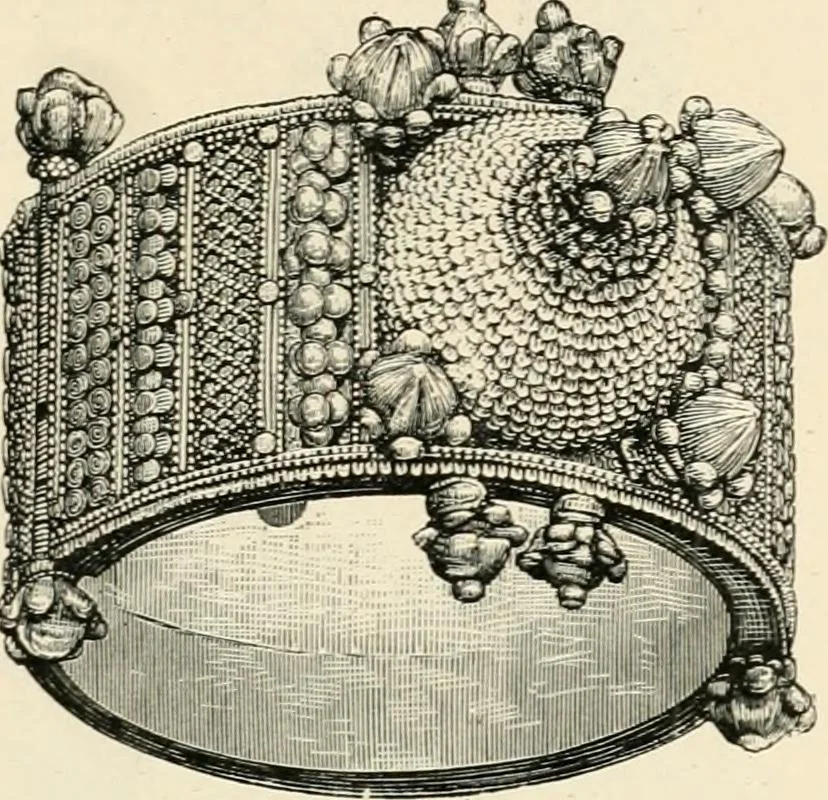 An illustration from Historic ornament : treatise on decorative art and architectural ornament, 1897, leaf 244