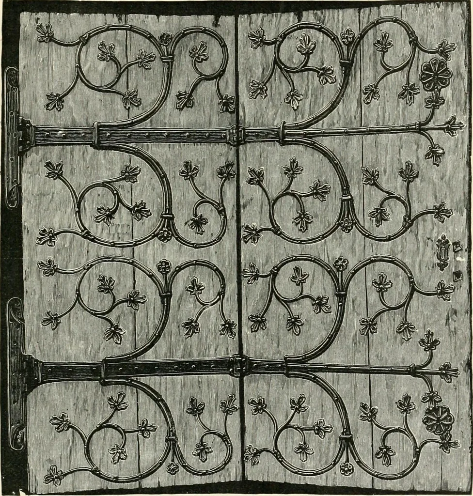 An illustration from Historic ornament : treatise on decorative art and architectural ornament, 1897, leaf 250