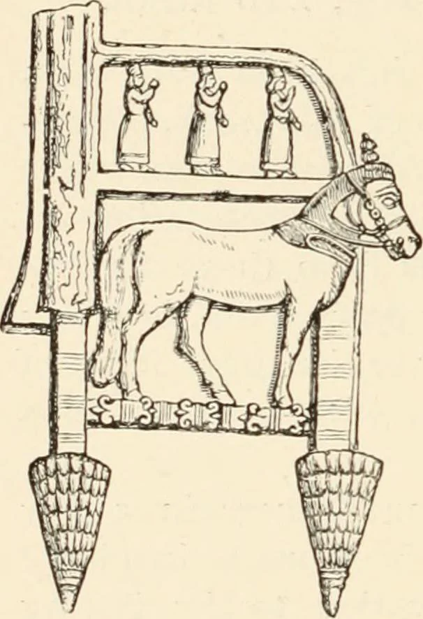 An illustration from Historic ornament : treatise on decorative art and architectural ornament, 1897, leaf 261