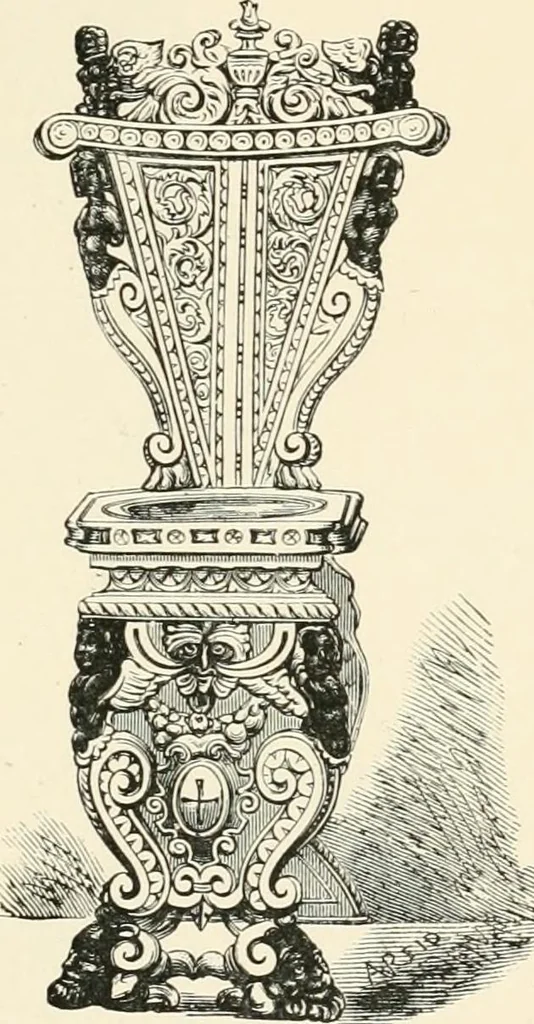 An illustration from Historic ornament : treatise on decorative art and architectural ornament, 1897, leaf 282