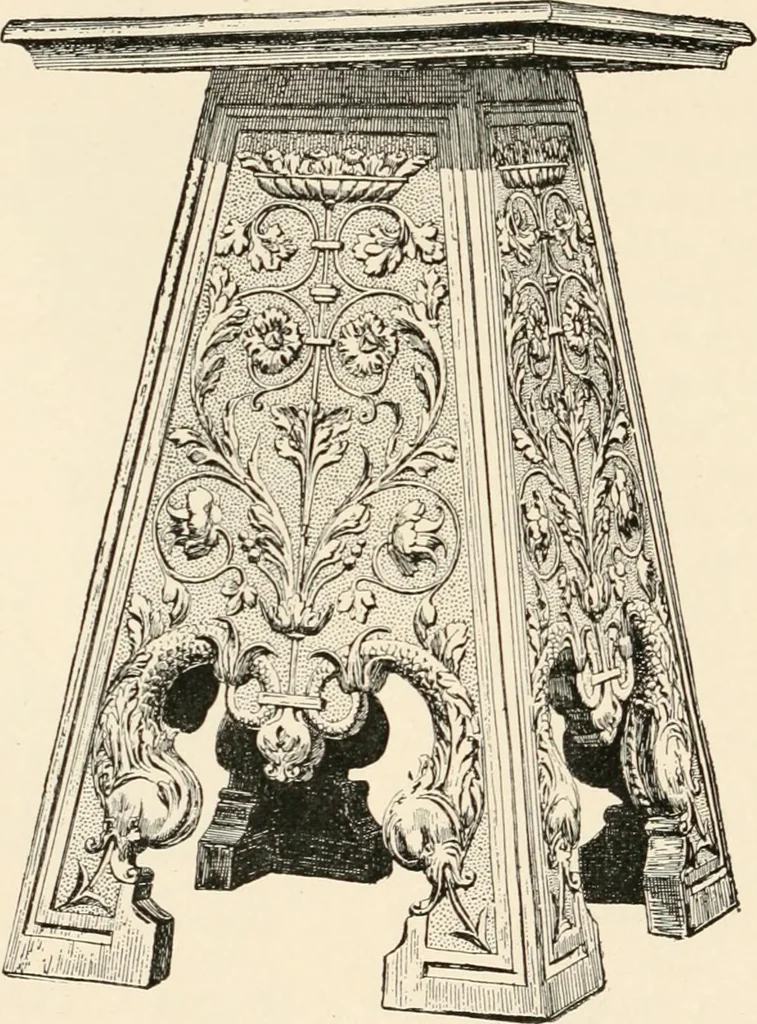 An illustration from Historic ornament : treatise on decorative art and architectural ornament, 1897, leaf 283