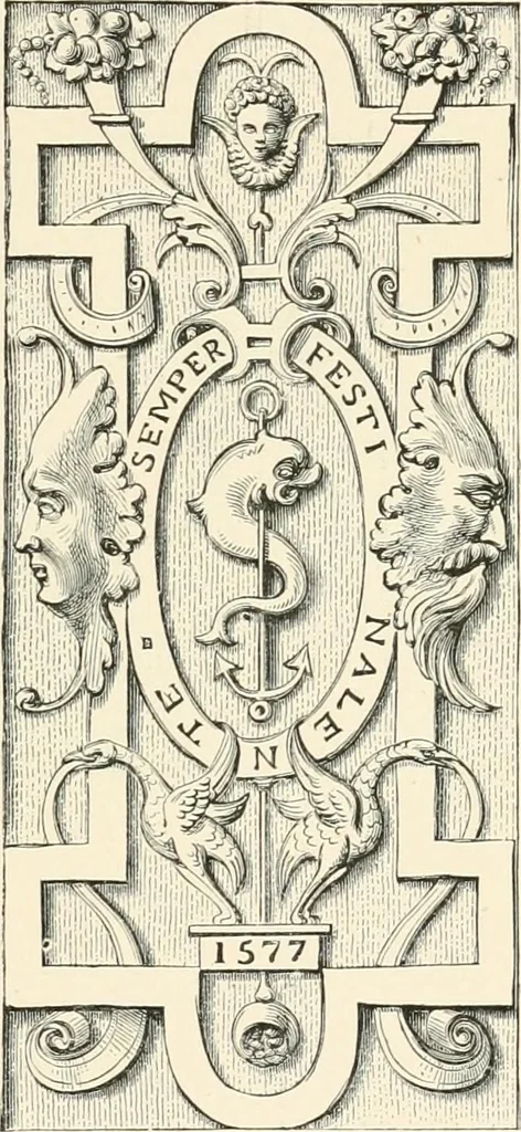 An illustration from Historic ornament : treatise on decorative art and architectural ornament, 1897, leaf 286