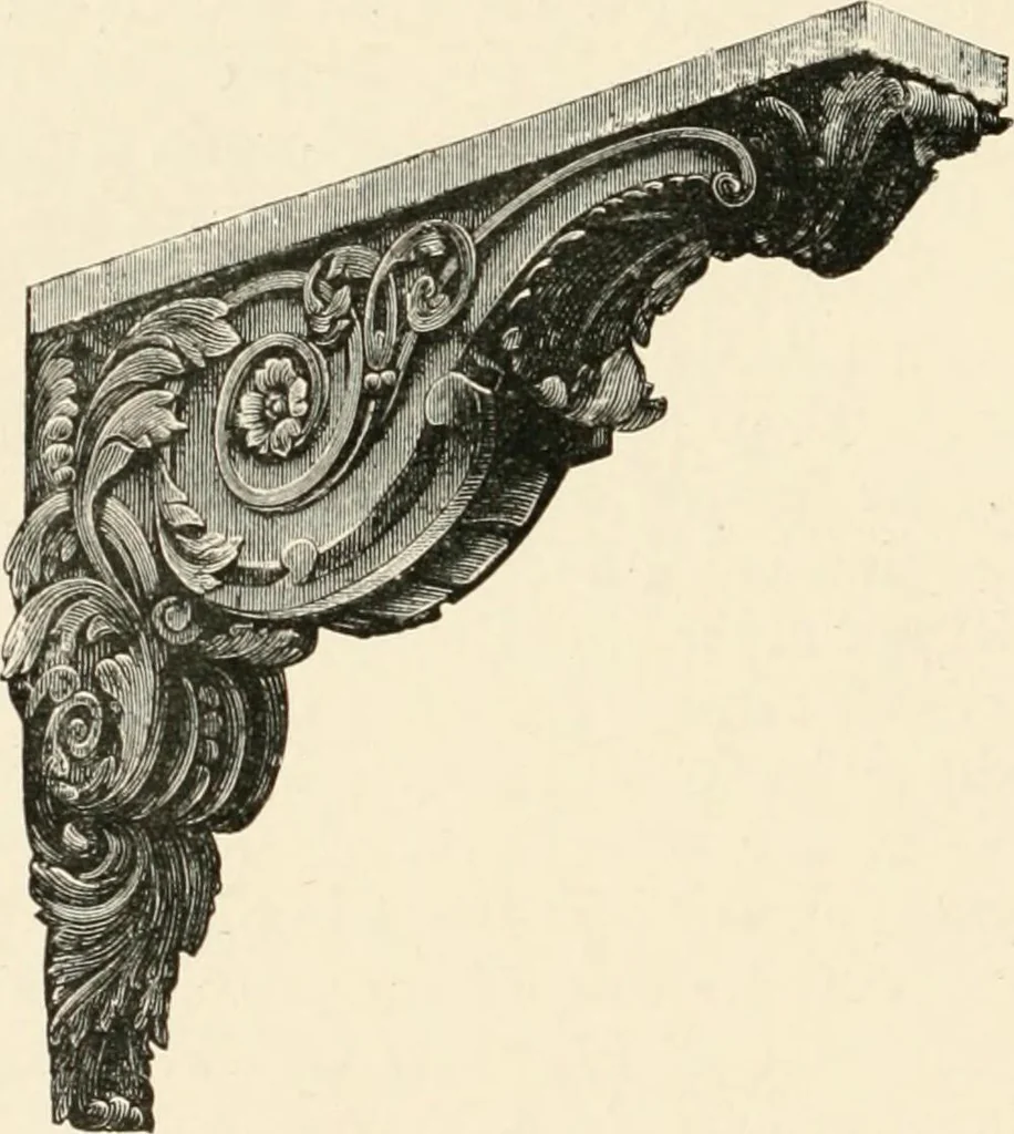 An illustration from Historic ornament : treatise on decorative art and architectural ornament, 1897, leaf 297
