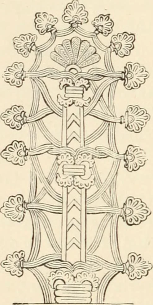 An illustration from Historic ornament : treatise on decorative art and architectural ornament, 1897, leaf 319