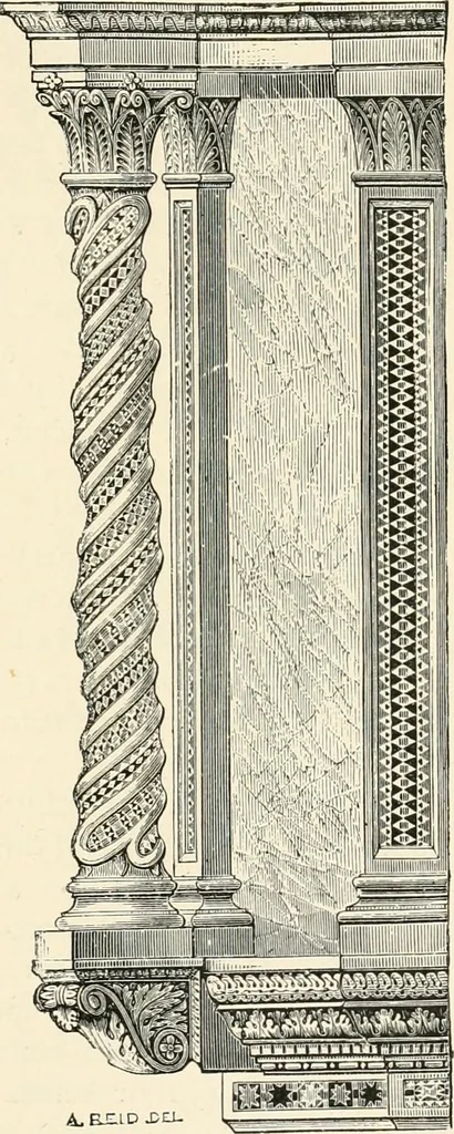 An illustration from Historic ornament : treatise on decorative art and architectural ornament, 1897, leaf 376