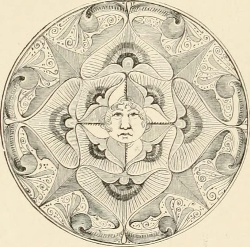 An illustration from Historic ornament : treatise on decorative art and architectural ornament, 1897, leaf 43