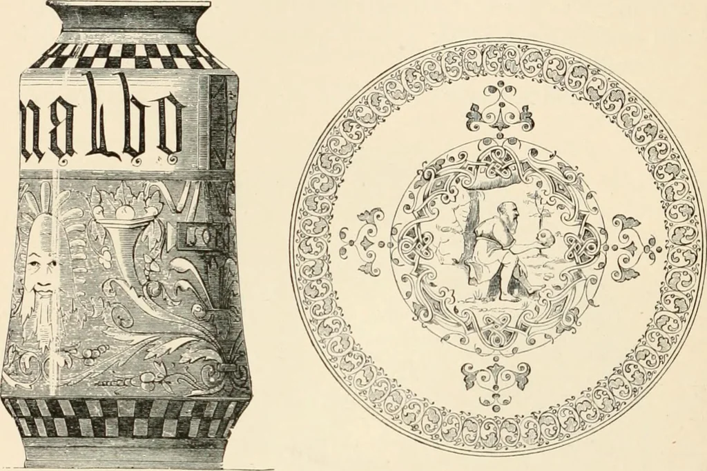 An illustration from Historic ornament : treatise on decorative art and architectural ornament, 1897, leaf 45