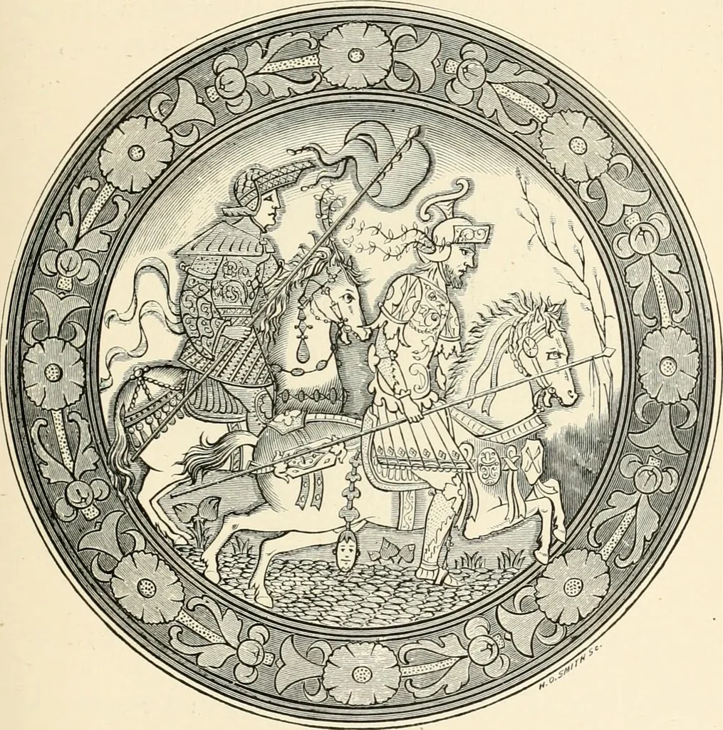 An illustration from Historic ornament : treatise on decorative art and architectural ornament, 1897, leaf 46