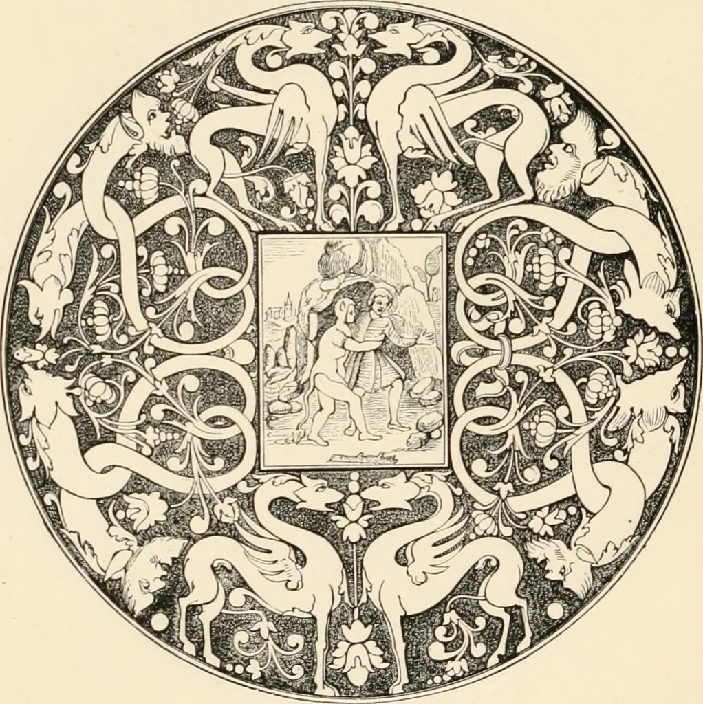An illustration from Historic ornament : treatise on decorative art and architectural ornament, 1897, leaf 49