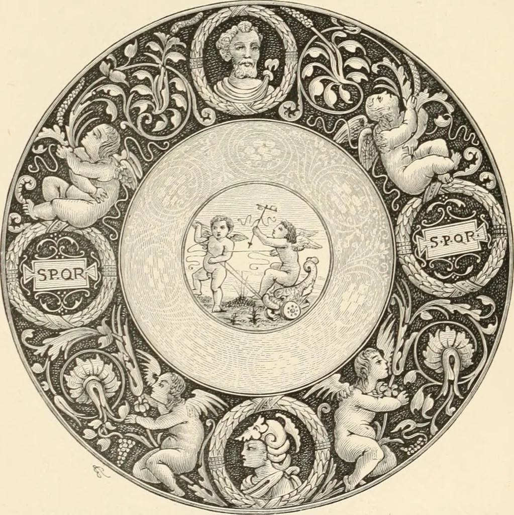 An illustration from Historic ornament : treatise on decorative art and architectural ornament, 1897, leaf 51