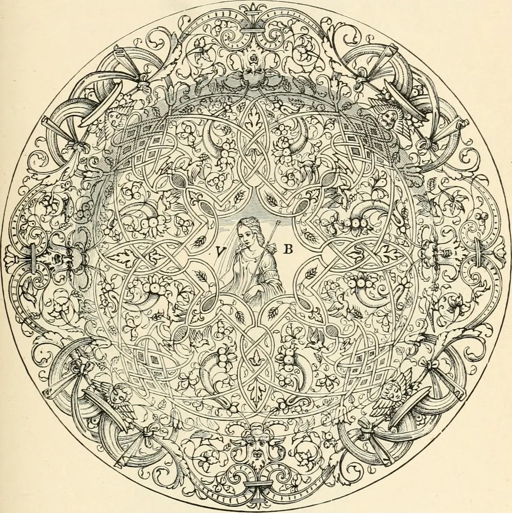 An illustration from Historic ornament : treatise on decorative art and architectural ornament, 1897, leaf 58