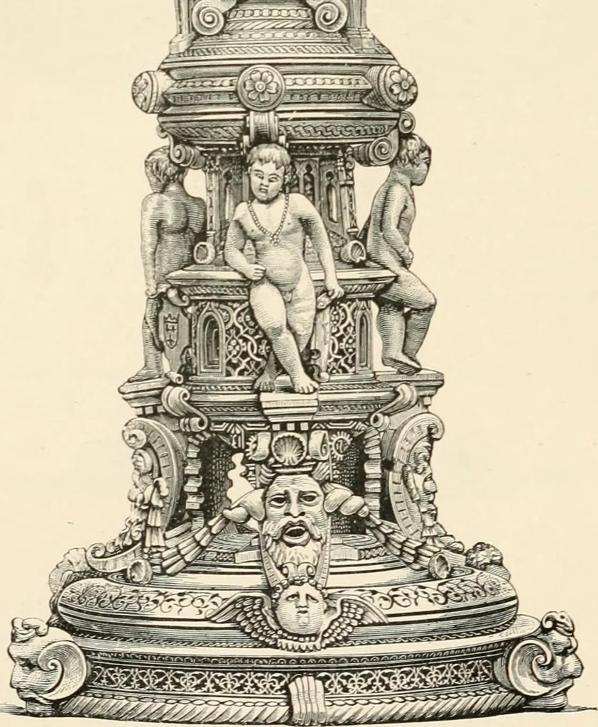 An illustration from Historic ornament : treatise on decorative art and architectural ornament, 1897, leaf 71