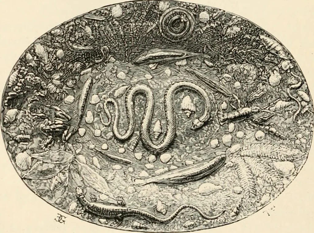 An illustration from Historic ornament : treatise on decorative art and architectural ornament, 1897, leaf 75