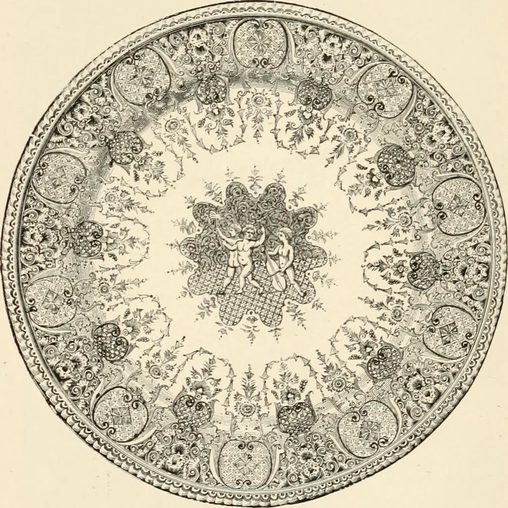An illustration from Historic ornament : treatise on decorative art and architectural ornament, 1897, leaf 81