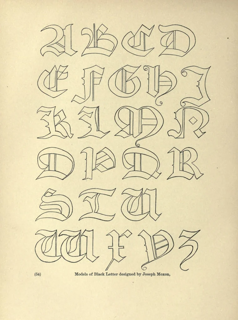 An illustration from Historic printing types, a lecture read before the Grolier club of New York, January 25, 1885, with additions and new illustrations;, 1886, leaf 58