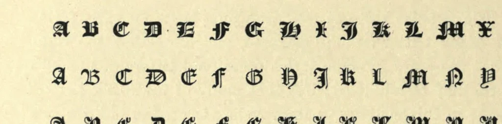 An illustration from Historic printing types, a lecture read before the Grolier club of New York, January 25, 1885, with additions and new illustrations;, 1886, leaf 62