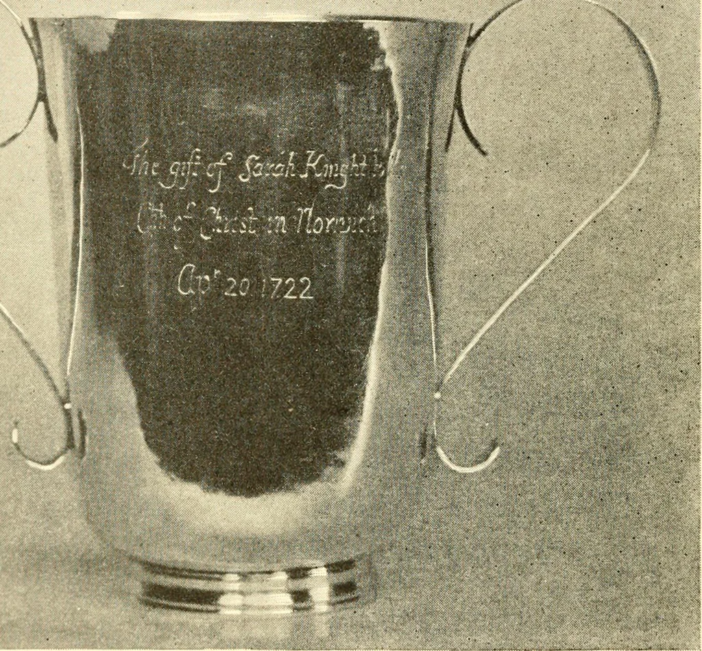 An illustration from Historic silver of the Colonies and its makers, 1917, leaf 121