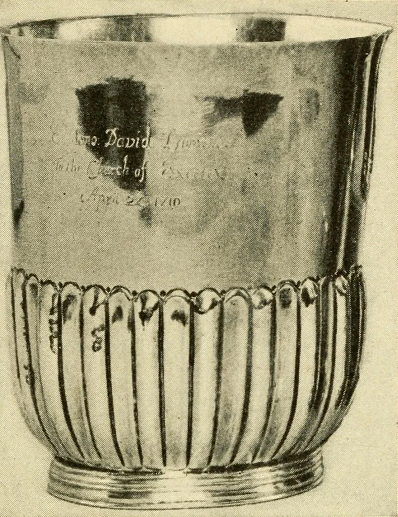 An illustration from Historic silver of the Colonies and its makers, 1917, leaf 126