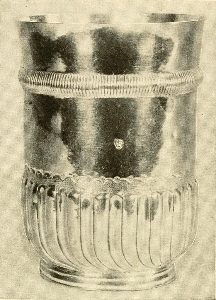 An illustration from Historic silver of the Colonies and its makers, 1917, leaf 129