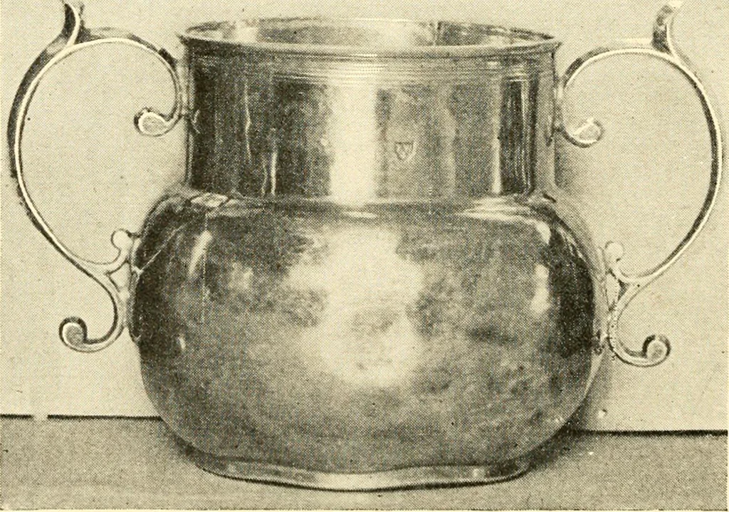 An illustration from Historic silver of the Colonies and its makers, 1917, leaf 147