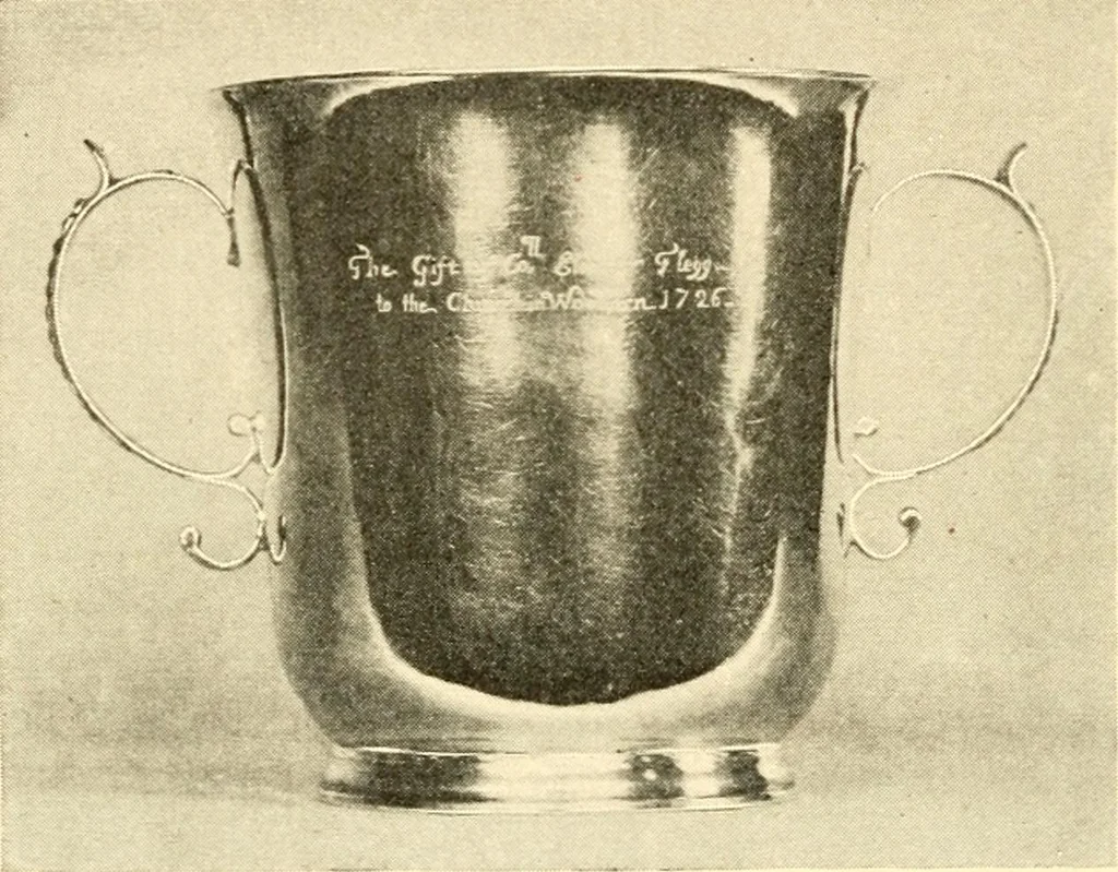 An illustration from Historic silver of the Colonies and its makers, 1917, leaf 151