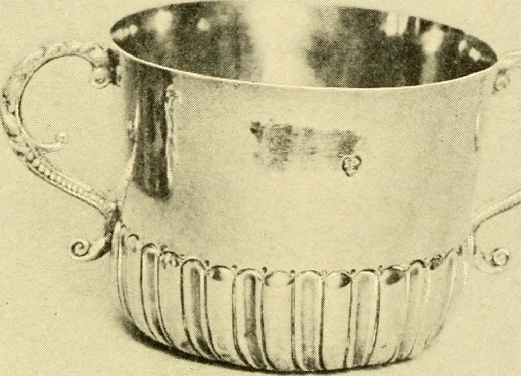 An illustration from Historic silver of the Colonies and its makers, 1917, leaf 152
