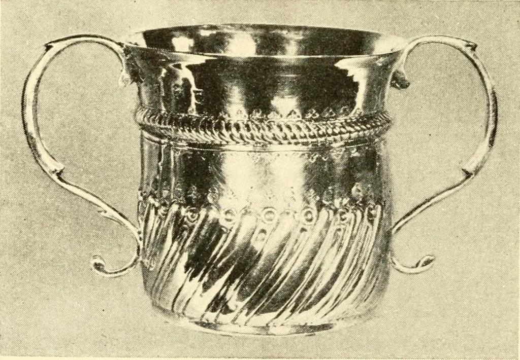 An illustration from Historic silver of the Colonies and its makers, 1917, leaf 153