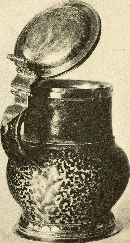 An illustration from Historic silver of the Colonies and its makers, 1917, leaf 159