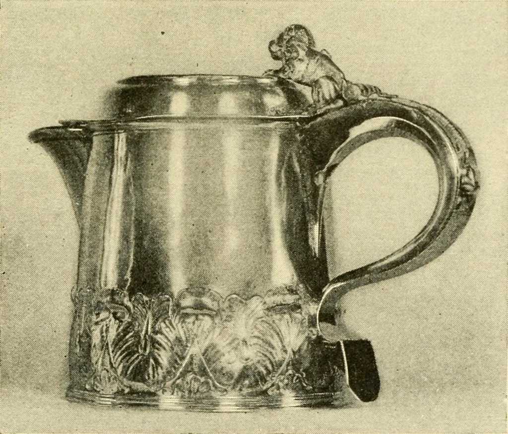 An illustration from Historic silver of the Colonies and its makers, 1917, leaf 162