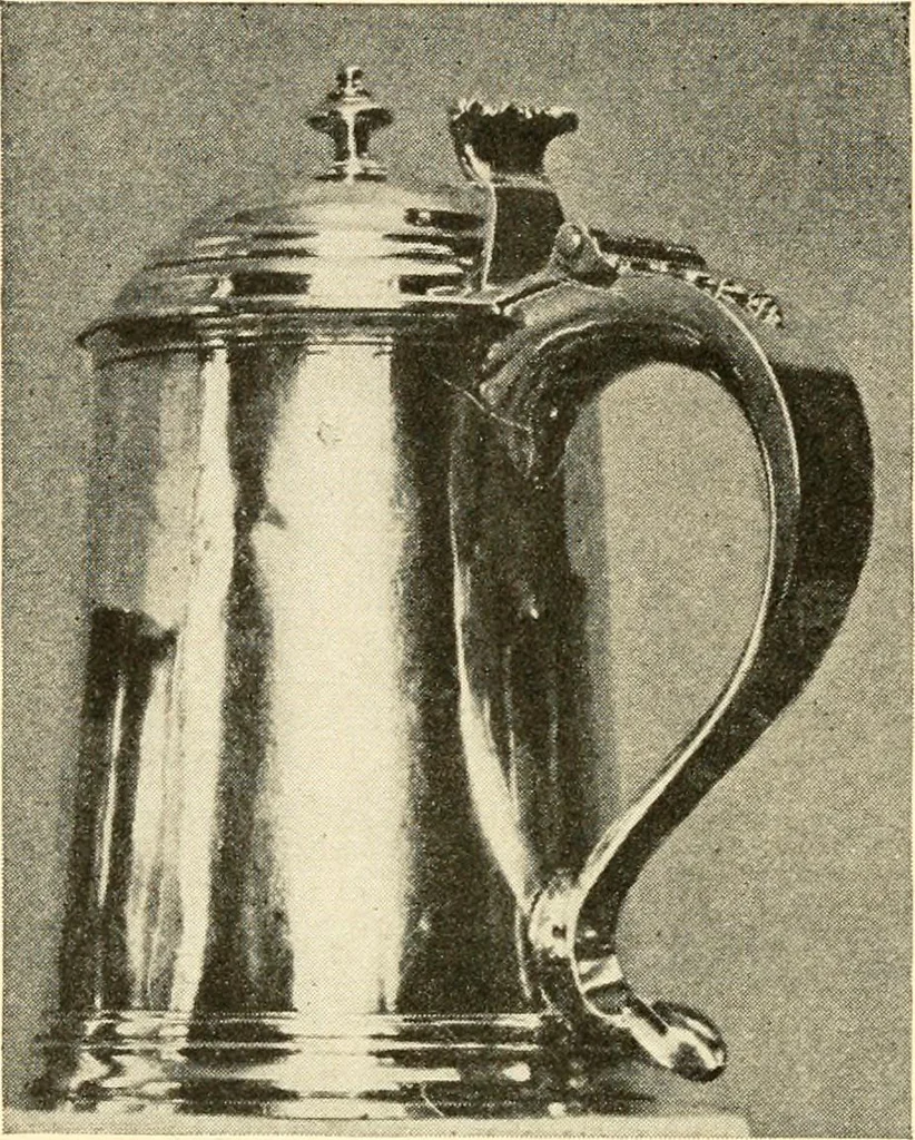 An illustration from Historic silver of the Colonies and its makers, 1917, leaf 171