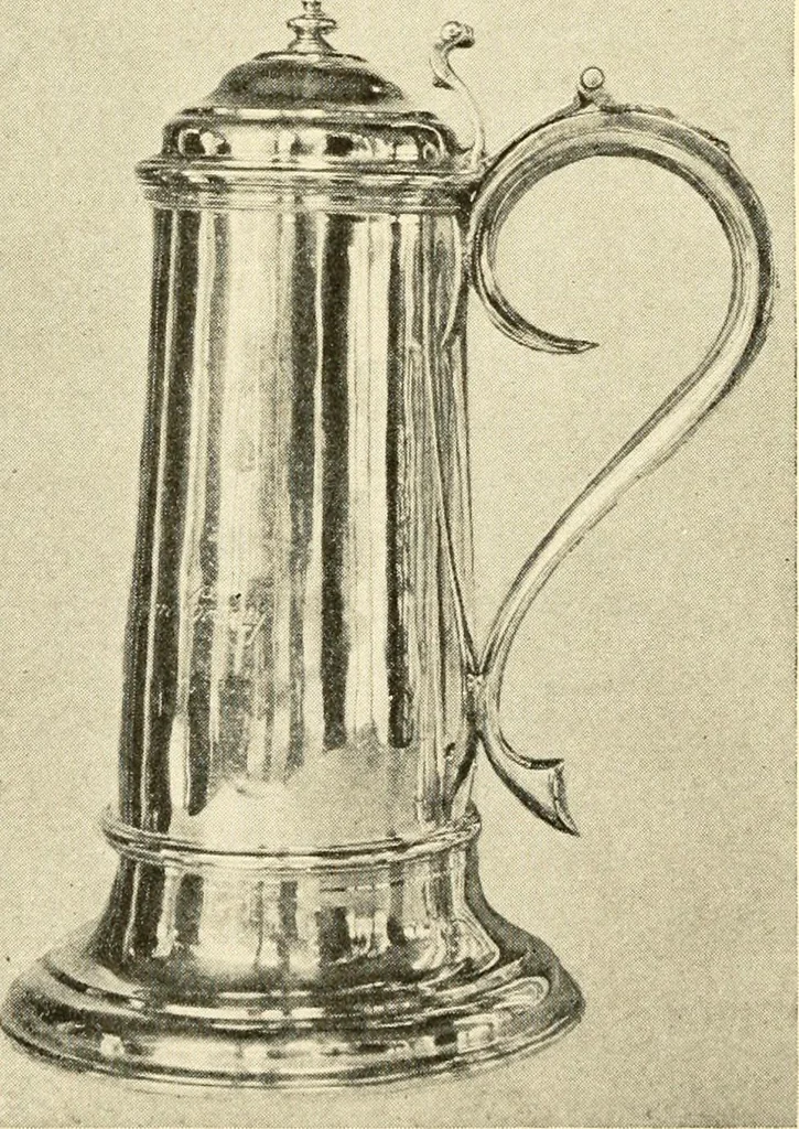 An illustration from Historic silver of the Colonies and its makers, 1917, leaf 183