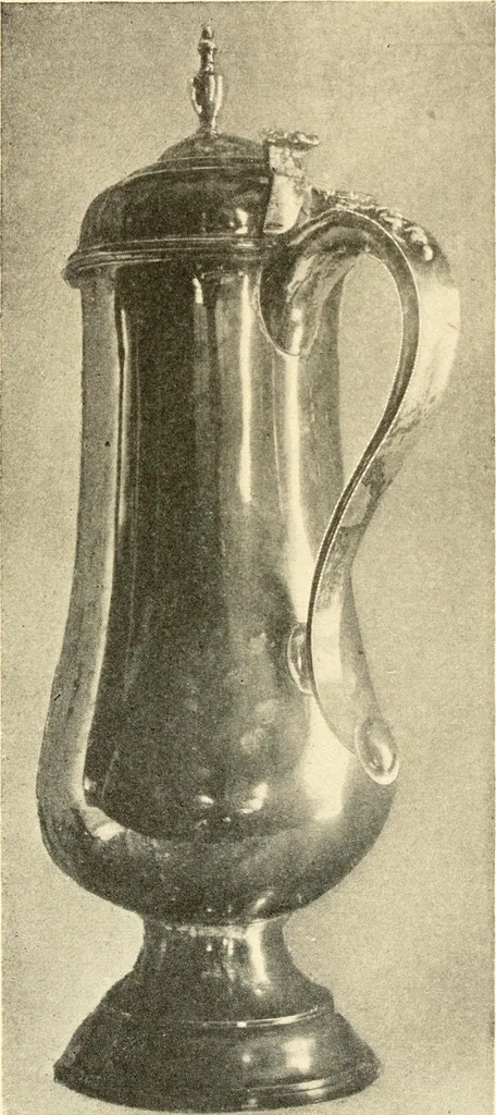 An illustration from Historic silver of the Colonies and its makers, 1917, leaf 193