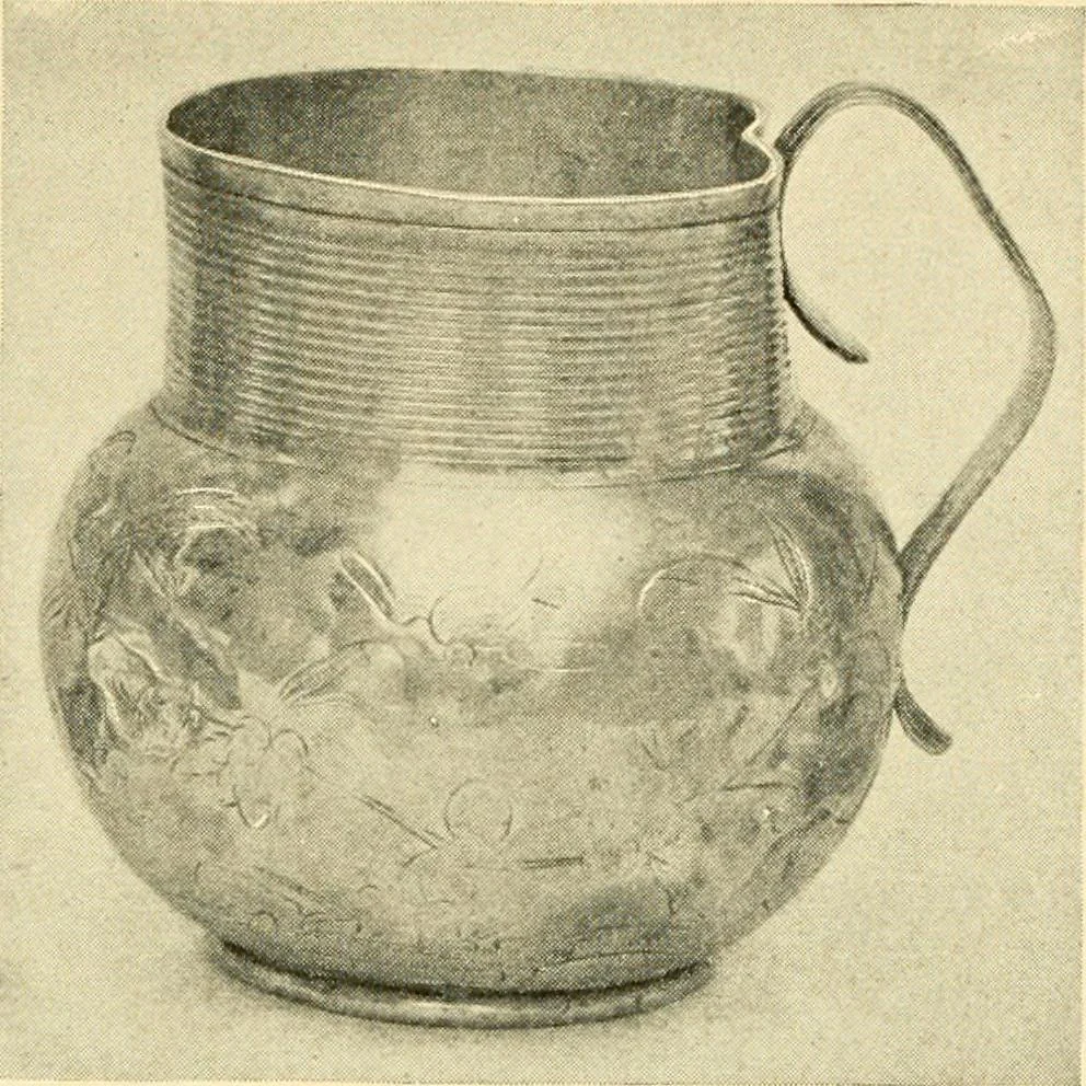 An illustration from Historic silver of the Colonies and its makers, 1917, leaf 200
