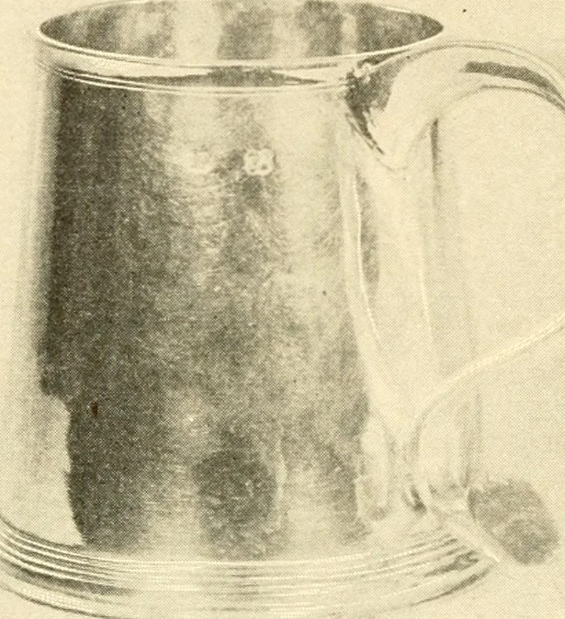 An illustration from Historic silver of the Colonies and its makers, 1917, leaf 205
