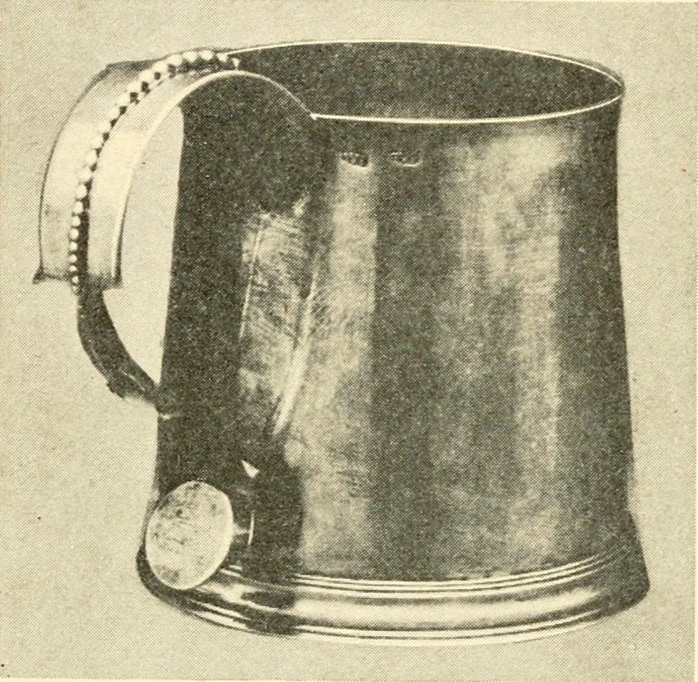 An illustration from Historic silver of the Colonies and its makers, 1917, leaf 207