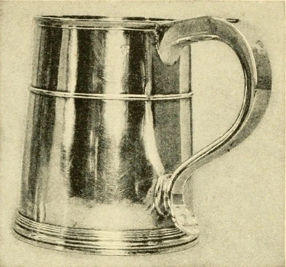 An illustration from Historic silver of the Colonies and its makers, 1917, leaf 208