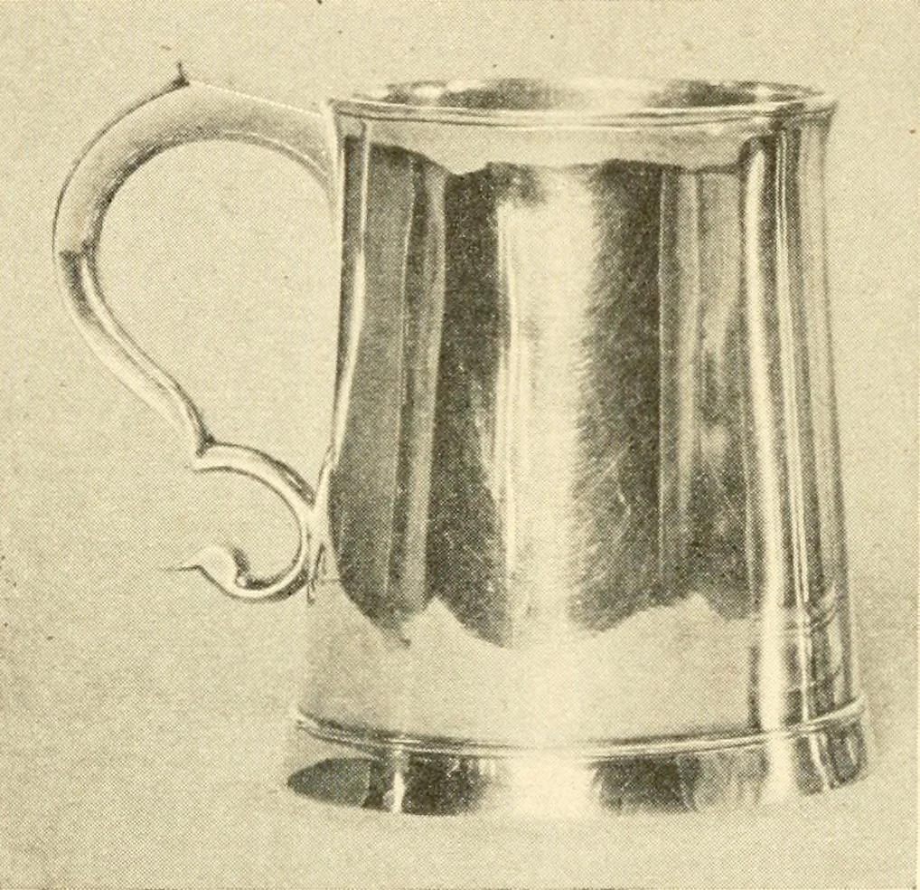An illustration from Historic silver of the Colonies and its makers, 1917, leaf 209