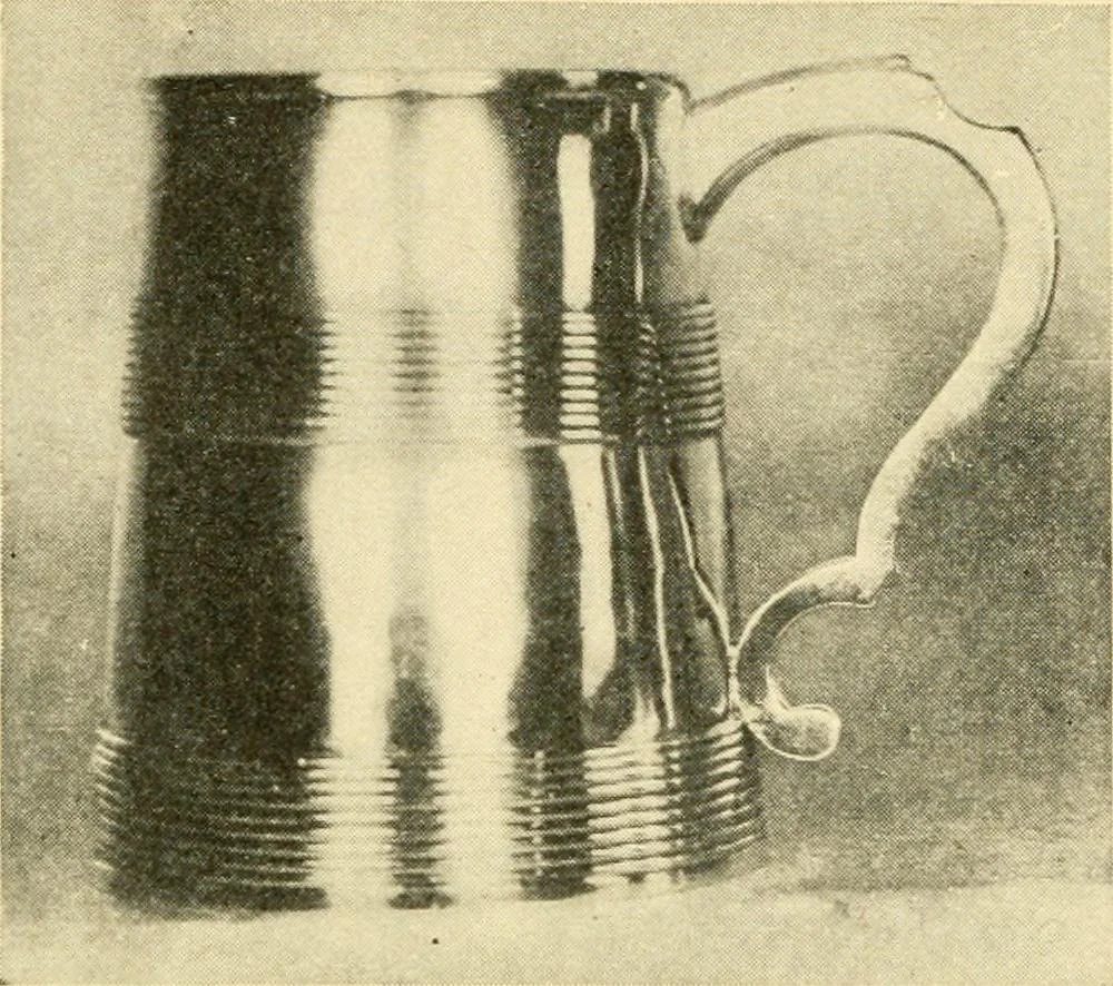 An illustration from Historic silver of the Colonies and its makers, 1917, leaf 210