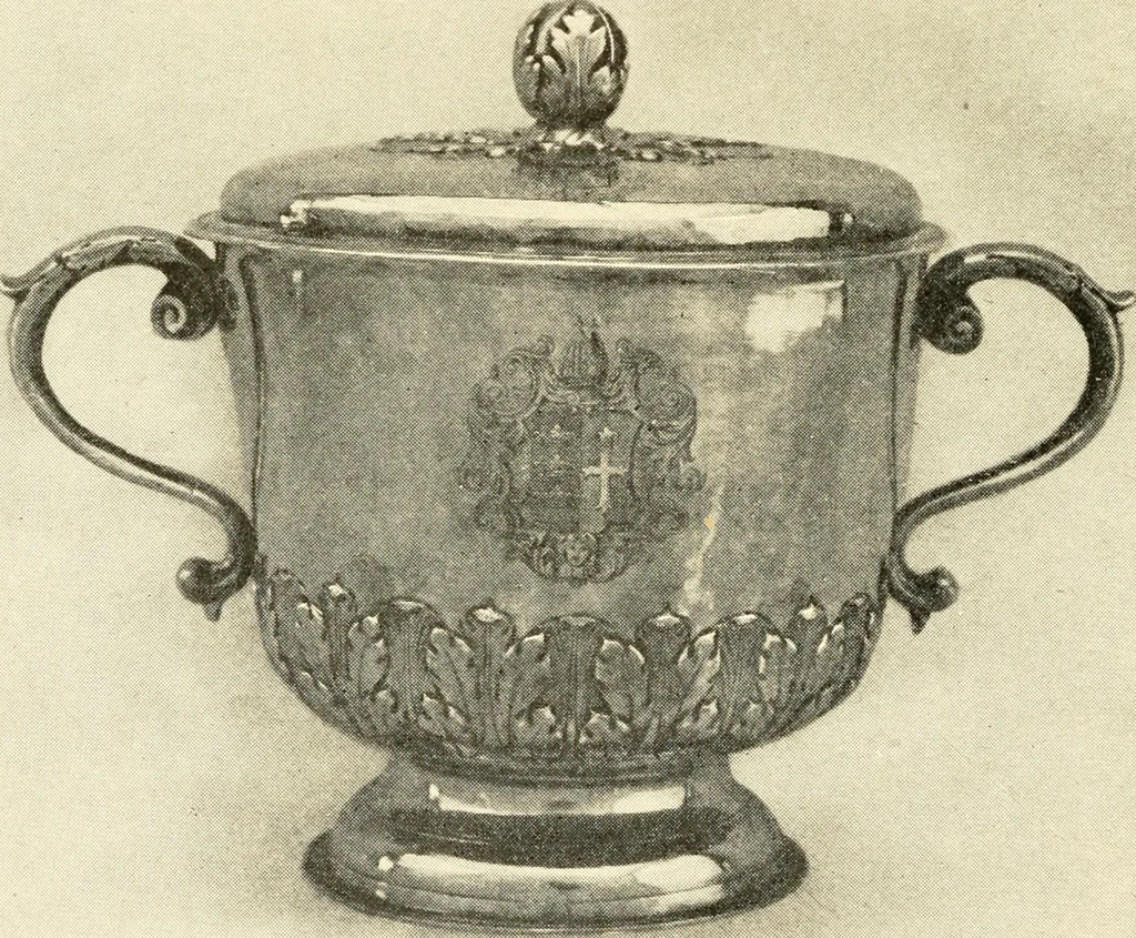 An illustration from Historic silver of the Colonies and its makers, 1917, leaf 219
