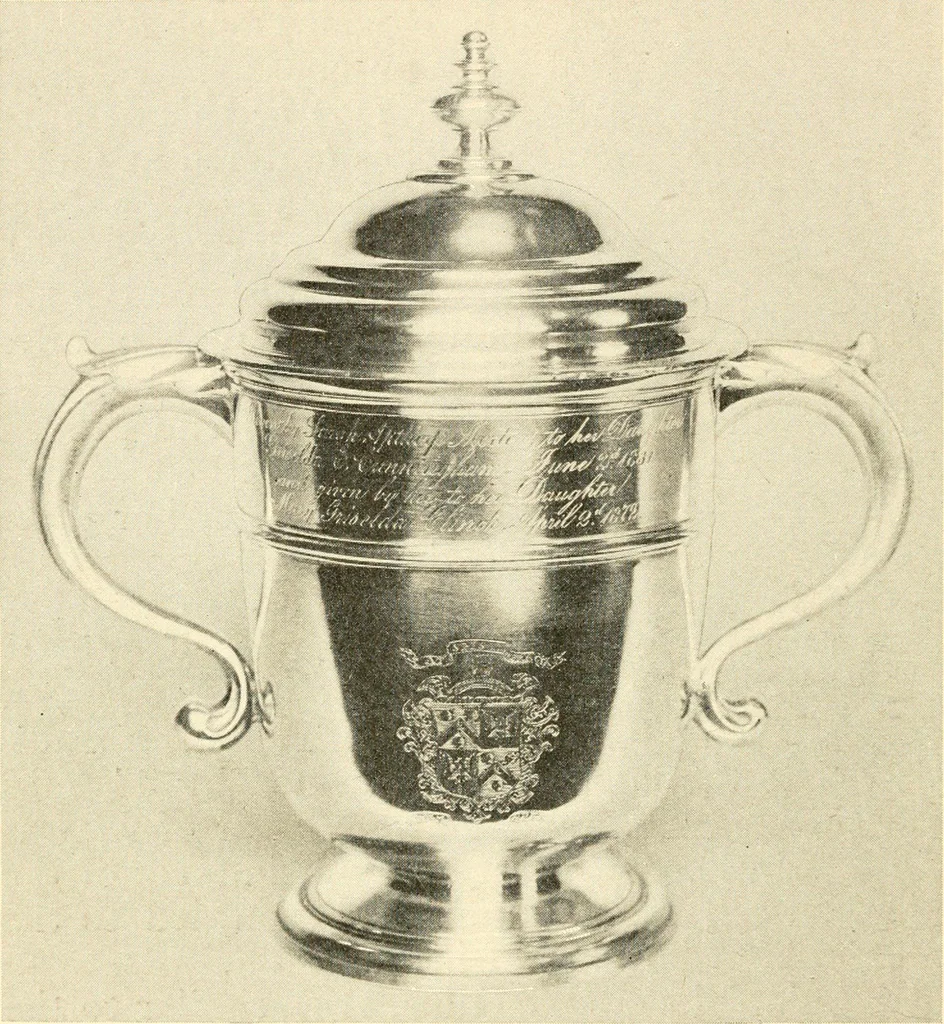An illustration from Historic silver of the Colonies and its makers, 1917, leaf 227