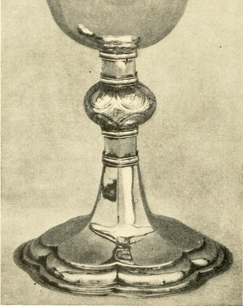 An illustration from Historic silver of the Colonies and its makers, 1917, leaf 233