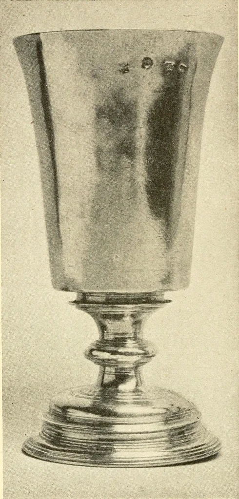 An illustration from Historic silver of the Colonies and its makers, 1917, leaf 237