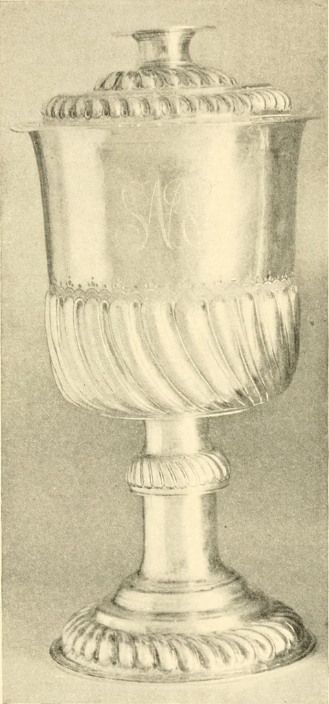An illustration from Historic silver of the Colonies and its makers, 1917, leaf 239