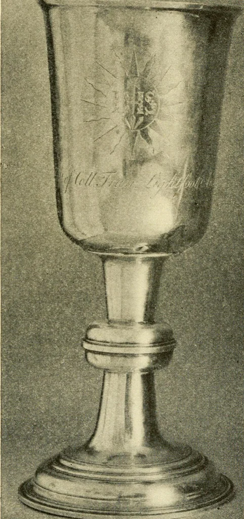 An illustration from Historic silver of the Colonies and its makers, 1917, leaf 242
