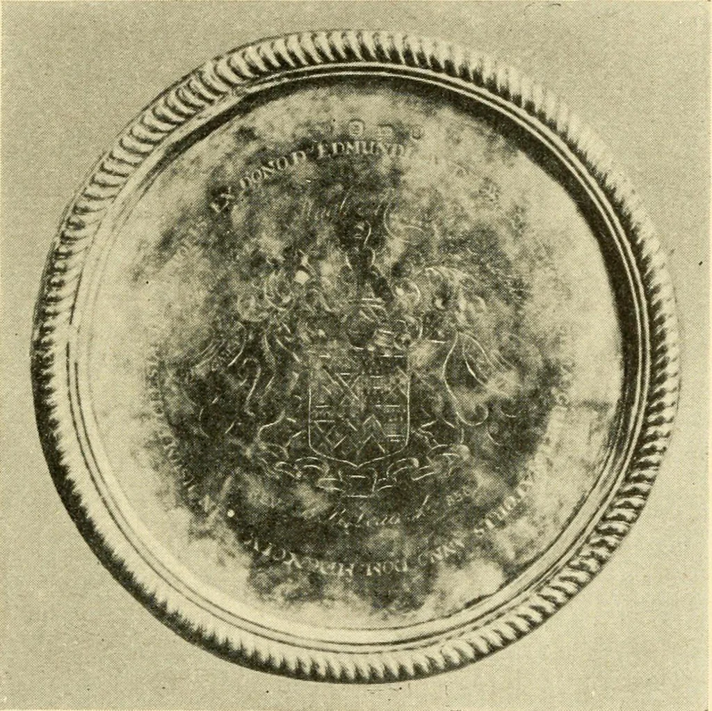 An illustration from Historic silver of the Colonies and its makers, 1917, leaf 270