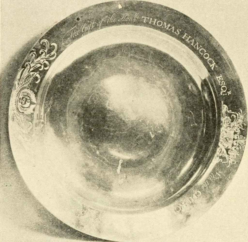 An illustration from Historic silver of the Colonies and its makers, 1917, leaf 275