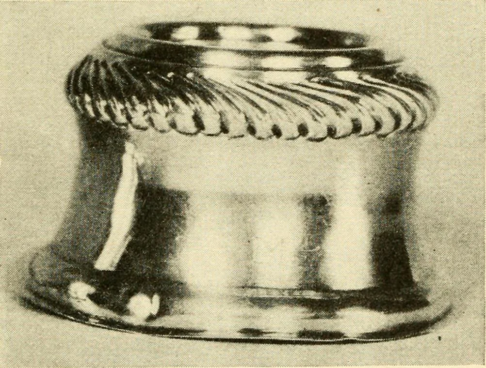 An illustration from Historic silver of the Colonies and its makers, 1917, leaf 286