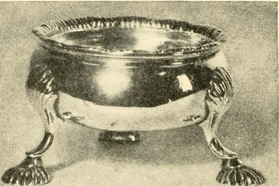 An illustration from Historic silver of the Colonies and its makers, 1917, leaf 287